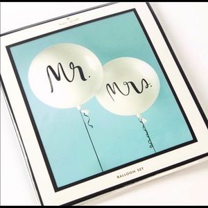 Kate Spade Mr & Mrs Balloons
